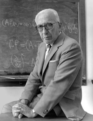 Alberto P Calderón (1920-1998), uno de los matemáticos más importantes del siglo XX.