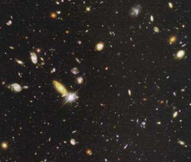 Detalles de Hubble Deep Field. (Instituto Científico del Telescopio Espacial, NASA)