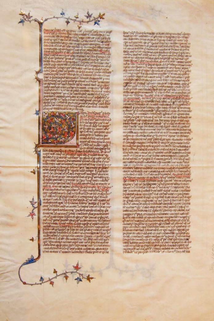 Fragmentos de libros manuscritos medievales y humanísticos en colecciones argentinas